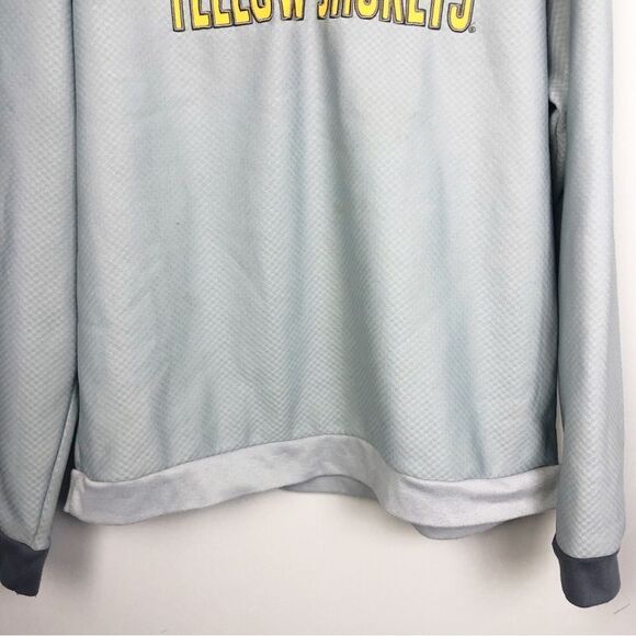 J. AMERICA | GEORGIA TECH YELLOW JACKETS Gray & Yellow Hoodie Men’s Size X-Large - Picture 4 of 7